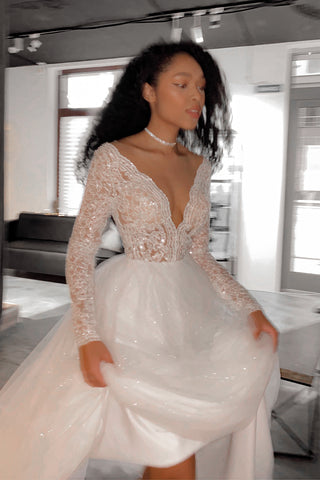 A-line Wedding Dress Aviv - Olivia Bottega