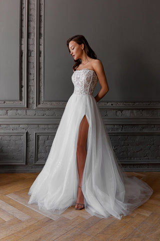 Sparkle Tulle Wedding Dress Serenity - Olivia Bottega