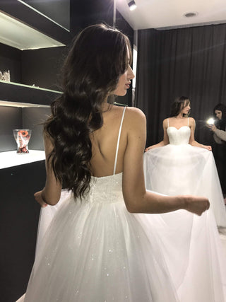 Sweetheart neckline wedding dress Klouzi - oliviabottega